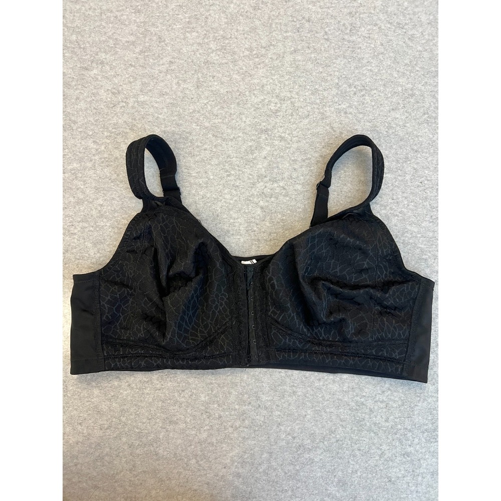 Lemorosy Wireless‎ Minimizer Bra Size 44B Front Fasten Supportive Full Cup Comfy